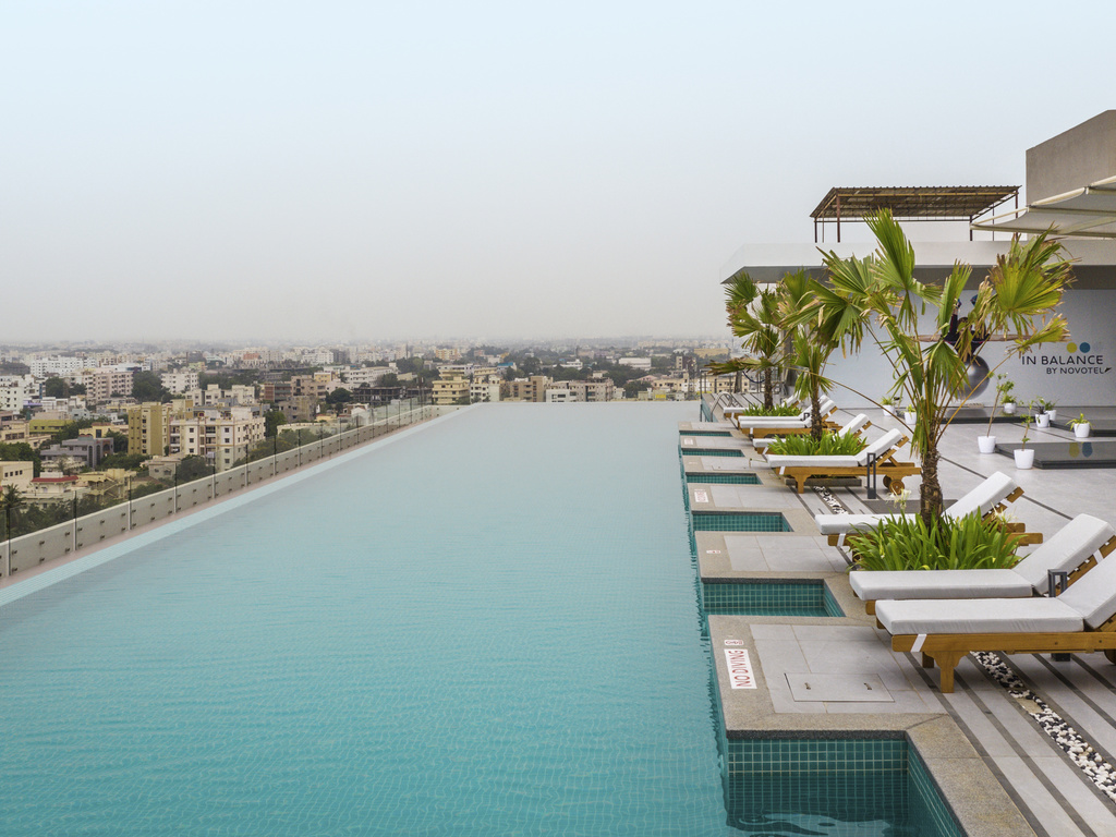 Rooftop infinity pool