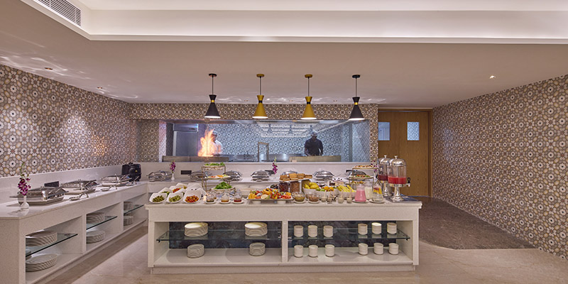 Breakfast buffet